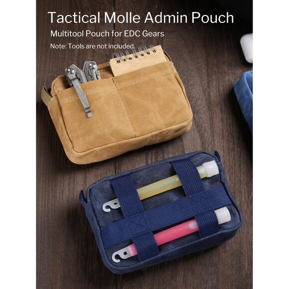 Waterproof and Lightweight EDC Pouch - Perfect Tactical Organizer for On-the-Go - Picture 5 of 9
